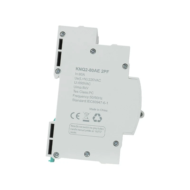 2P 220V Dual Power Automatic Transfer Switch factory
